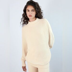 Wilfred Cozy Hush Knit Turtleneck Cream